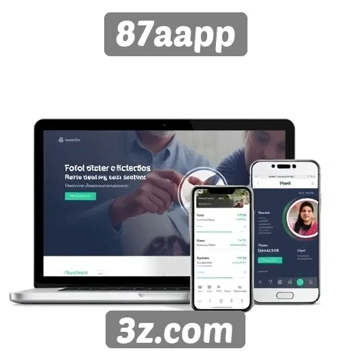 Análise de desempenho do site 87aapp em dispositivos móveis